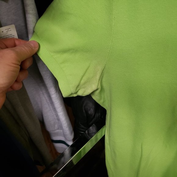 Polo by Ralph Lauren ~ Polo Shirt ~ Lime Green ~ Custom Fit ~ L - Picture 3 of 4